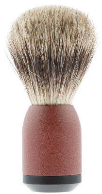 Помазок для бритья IL Ceppo, алюминий, барсучий ворс, рукоять