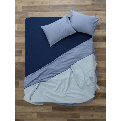 Простыня на резинке из хлопкового трикотажа  из коллекции essential, 180х200х30 см