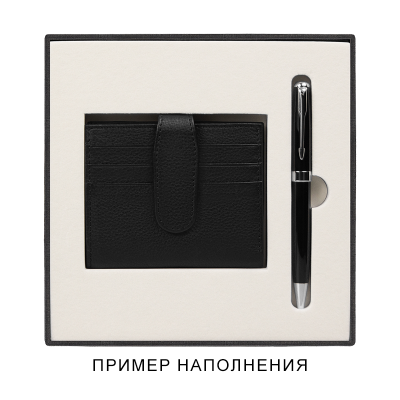 Коробка подарочная, размер 18*18*2 см, Solution Superior Linen,   ложемент под ручку и прямоугольный предмет