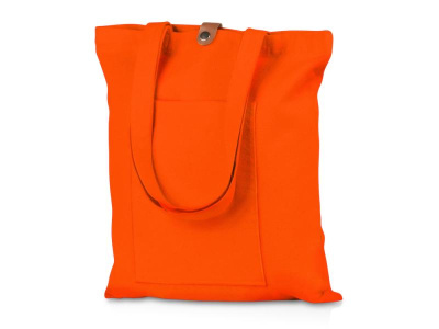 Cумка Clip из хлопка 340 г/м2 с застежкой из экокожи