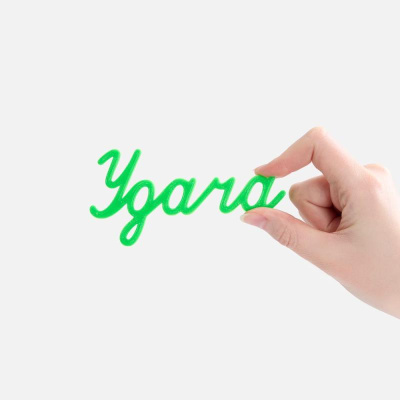 Подвеска Word, 3D-печать на заказ