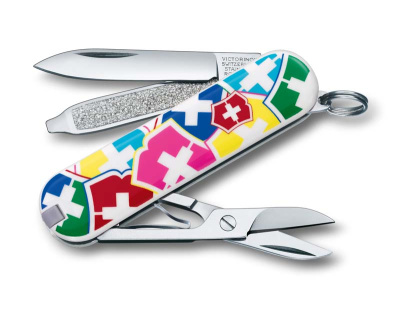 Ножбрелок VICTORINOX Classic "VX Colors", 58 мм, 7 функций
