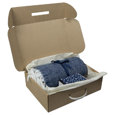 Набор подарочный Solution Prestige Duo ( Плед акриловый, беспроводная колонка)