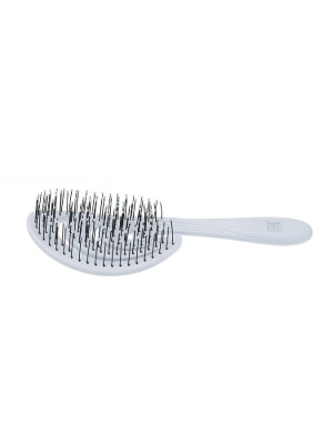 Щетка Dewal Beauty серия "Ocean wave", продувная, с нейлоновым штифтом, форма волна