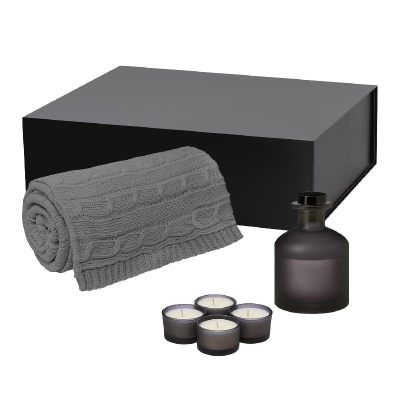 Подарочный набор Sento, Fado,  (свеча, диффузор, плед)