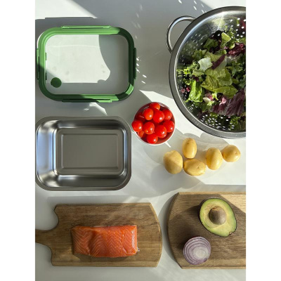 Контейнер стальной click steel, 1,2 л