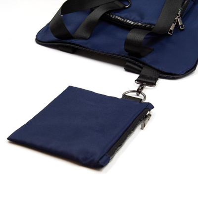 Шоппер Superbag Pocket (темно-синий с черным)