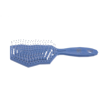 Щетка Dewal Beauty серия "Friendly", продувная,  с нейлоновым штифтом, форма айсберг