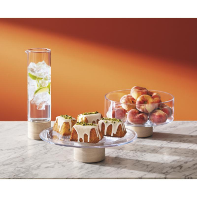 Блюдо сервировочное на ножке lotta, D25 см