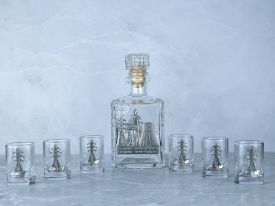 Набор со штофом Энергетики