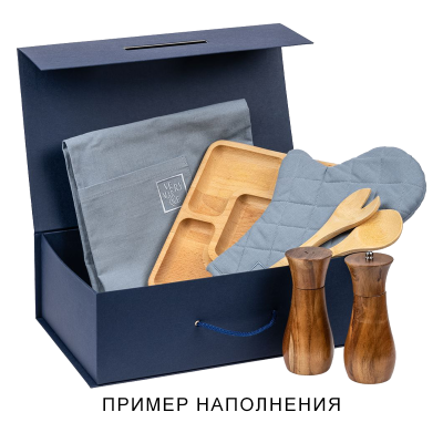 Подарочная коробка, размер 39*26,3*11 см, Solution Prestige Big Case Soft агнитным клапаном и ручкой