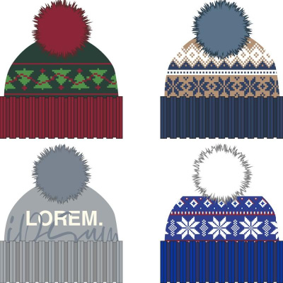 Шапка Joyful на заказ