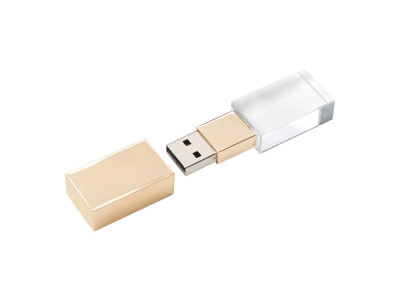 USB 2.0- флешка на 4 Гб кристалл классика