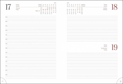 Ежедневник датированный<br />20х27 см, 336 стр.