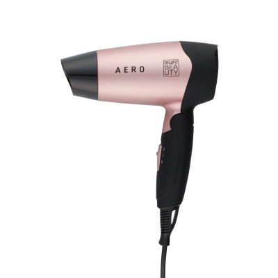 Фен DEWAL BEAUTY Aero Rose, дорожный, 1400 Вт, 1 насадка