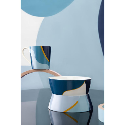 Набор из двух салатников  с авторским принтом из коллекции freak fruit, 16см