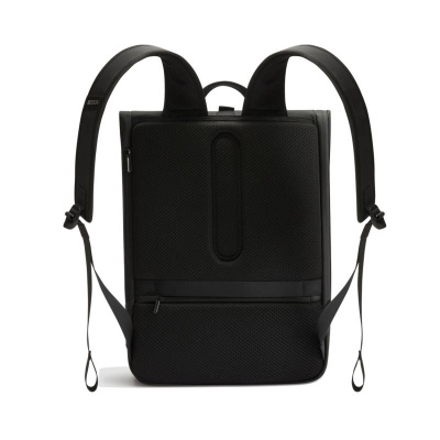 Антикражный водонепроницаемый рюкзак Urban Flap-Top, черный