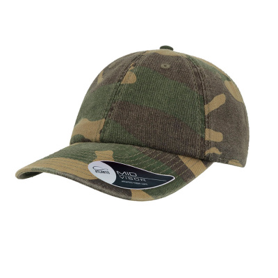 Бейсболка "DAD HAT", 6 клиньев, металлическая застежка, джинсковая ткань, 100% хлопок, 280 г/м2