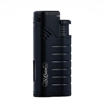Зажигалка SQuire газовая, турбо, тройное пламя, глянцевая