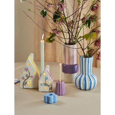 Домик из фарфора с подсветкой skagen из коллекции e essential, 15 см