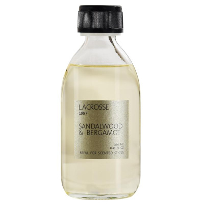 Наполнитель для диффузора lacrosse, sandalwood&bergamot, 250 мл