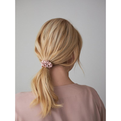 Набор из 4 шелковых резинок для волос  из коллекции essential