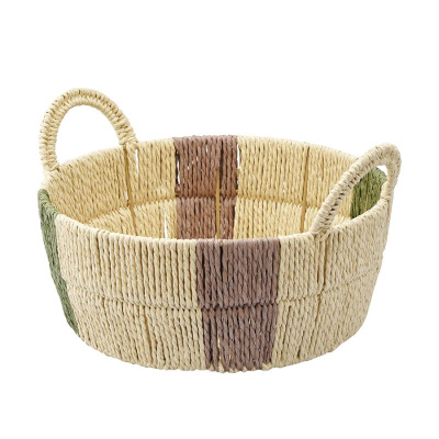 Корзина плетеная круглая bodhran nature из коллекции ethnic, размер s