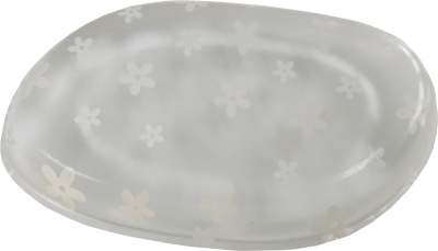 Губка Dewal Beauty для нанесения макияжа прозрачная с рисунком, 1штупак