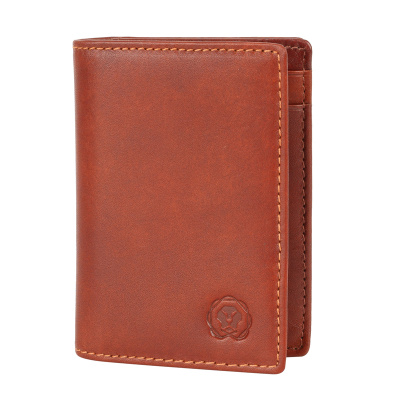 Визитница Cross Vachetta New Cognac, кожа наппа, гладкая, рыже, 10,5 х 7,5 х 2 см