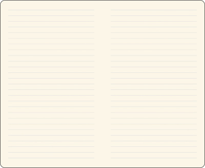 Блокнот линейка<br />13х21 см, 192 стр.