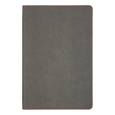 Ежедневник Flexy Latte А5,  с красным срезом, недатированный, в гибкой обложке