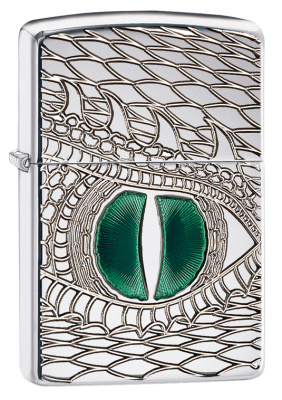 Зажигалка ZIPPO Armor™  с покрытием High Polish Chrome, латунь, 38x13x57 мм